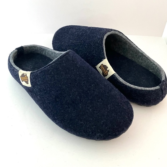 GUMBIES | Outback Slipper, Navy-Grey Mens Size 10/11 High Quality Comfy Slippers - Picture 11 of 17